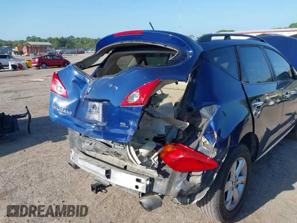 2009 Nissan Murano S с VIN JN8AZ18U09W024899, выставлен на аукционе IAAI как лот 41933798 с пробегом 135 078 миль миль и . История ставок и продаж доступна на DreamBid. Изображение 6.