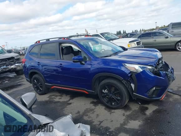 2024 Subaru Forester Special Sports z VIN JF2SKAGC7RH418659, wystawiony jako IAAI lot #43394894 z przebiegiem 23 633 mil mil oraz . Historia ofert i sprzedaży dostępna na DreamBid. Obrazek 13.
