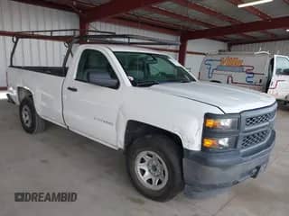 2014 Chevrolet Silverado 1500 Work Truck z VIN 1GCNCPEH7EZ244851, wystawiony jako IAAI lot #41565821 z przebiegiem 205 866 mil mil oraz . Historia ofert i sprzedaży dostępna na DreamBid. Obrazek 1.
