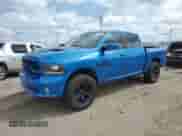 2018 Ram 1500 Night z VIN 1C6RR7MTXJS196245, wystawiony jako Copart lot #69994685 z przebiegiem 77 551 mil mil oraz Szkoda całkowita • Salvage title. Historia ofert i sprzedaży dostępna na DreamBid. Obrazek 1.