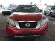 2014 Nissan Pathfinder S with VIN 5N1AR2MNXEC662018, listed as a IAAI auction lot 43418620 with 144,456 mi miles and . Bid and sale history available at DreamBid. Image 12.