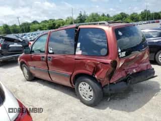 1999 Chevrolet Venture Plus 1SB z VIN 1GNDU03E9XD304158, wystawiony jako Copart lot #59920105 z przebiegiem 114 222 mil mil oraz Nie do naprawy • Non repairable. Historia ofert i sprzedaży dostępna na DreamBid. Obrazek 2.