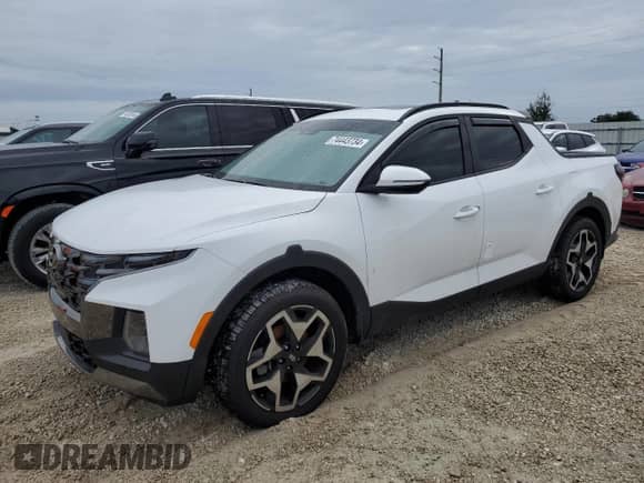 2022 Hyundai Santa Cruz Limited с VIN 5NTJEDAF6NH033516, выставлен на аукционе Copart как лот 74443734 с пробегом 35 110 миль миль и На запчасти • Non repairable. История ставок и продаж доступна на DreamBid. Изображение 1.