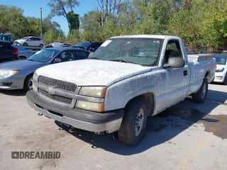 2004 Chevrolet Silverado 1500 Work Truck z VIN 1GCEC14Z34Z311869, wystawiony jako IAAI lot #43417309 z przebiegiem 206 048 mil mil oraz . Historia ofert i sprzedaży dostępna na DreamBid. Obrazek 2.