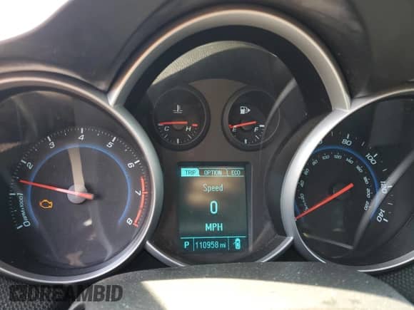 2013 Chevrolet Cruze ECO с VIN 1G1PH5SB1D7280715, выставлен на аукционе Copart как лот 72030345 с пробегом 110 958 миль миль и Списание • Salvage title. История ставок и продаж доступна на DreamBid. Изображение 9.