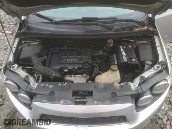 2014 Chevrolet Sonic LTZ with VIN 1G1JE5SB4E4201684, listed as a Copart auction lot 43089345 with 161,948 mi miles and Salvage title. Bid and sale history available at DreamBid. Image 13.