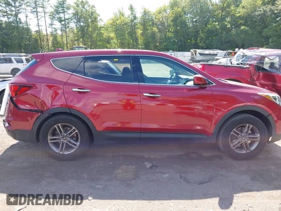 2017 Hyundai Santa Fe 2.4L with VIN 5XYZT3LB6HG432143, listed as a IAAI auction lot 43162425 with 112,432 mi miles and . Bid and sale history available at DreamBid. Image 13.