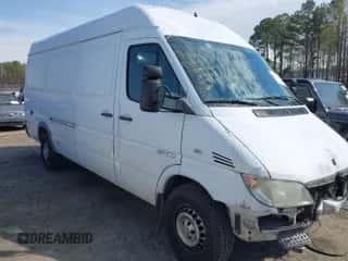 2006 Dodge Sprinter with VIN WD0PD744265900460, listed as a IAAI auction lot 41886824 with 146,427 mi miles and . Bid and sale history available at DreamBid. Image 1.