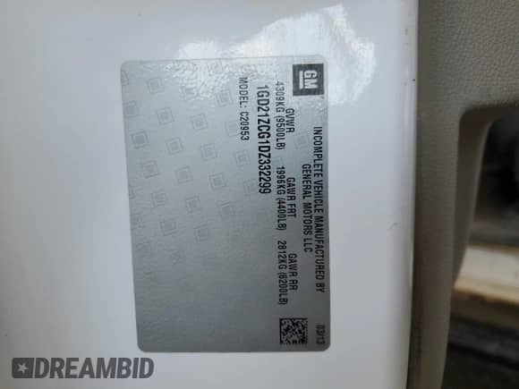 2013 GMC Sierra 1500 with VIN 1GD21ZCG1DZ332299, listed as a Copart auction lot 85081855 with 157,522 mi miles and Salvage title. Bid and sale history available at DreamBid. Image 12.