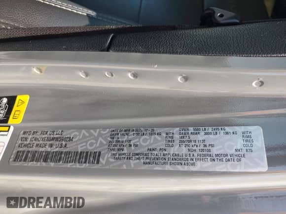 2021 Jeep Wrangler Unlimited Sahara with VIN 1C4HJXEN6MW590284, listed as a Copart auction lot 61804035 with 74,789 mi miles and Salvage title. Bid and sale history available at DreamBid. Image 13.