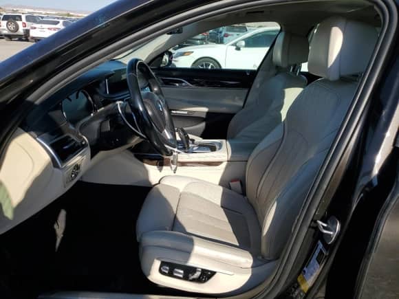 2016 BMW 7 Series 750i xDrive with VIN WBA7F2C5XGG415521, listed as a Copart auction lot 80483505 with 128,509 mi miles and Salvage title. Bid and sale history available at DreamBid. Image 7.
