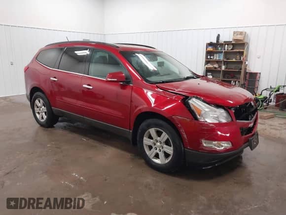 2012 Chevrolet Traverse 2LT with VIN 1GNKVJED8CJ192947, listed as a IAAI auction lot 42471303 with 157,782 mi miles and . Bid and sale history available at DreamBid. Image 1.