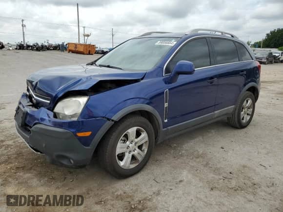 2013 Chevrolet Captiva Sport LS with VIN 3GNAL2EK3DS572915, listed as a Copart auction lot 59856664 with 82,311 mi miles and Salvage title. Bid and sale history available at DreamBid. Image 1.