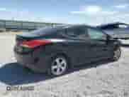 2013 Hyundai Elantra GLS with VIN KMHDH4AE8DU542971, listed as a Copart auction lot 61842835 with 244,922 mi miles and Salvage title. Bid and sale history available at DreamBid. Image 3.