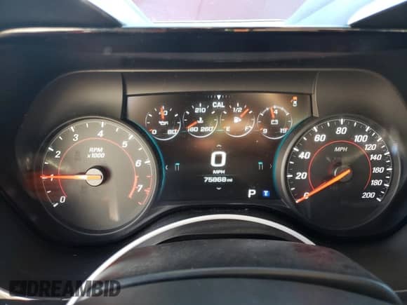 2018 Chevrolet Camaro 2SS с VIN 1G1FH3D76J0102697, выставлен на аукционе Copart как лот 87087434 с пробегом 75 868 миль миль и Списание • Salvage title. История ставок и продаж доступна на DreamBid. Изображение 9.