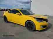 2010 Hyundai Genesis Coupe with VIN KMHHU6KH1AU021846, listed as a Copart auction lot 51446175 with 161,250 mi miles and Salvage title. Bid and sale history available at DreamBid. Image 4.