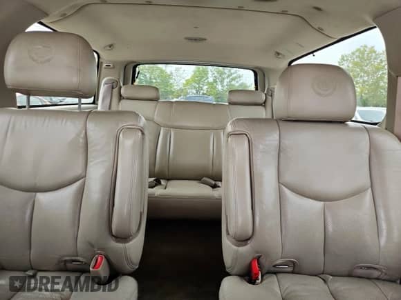 2004 Cadillac Escalade ESV z VIN 3GYFK66N34G209285, wystawiony jako Copart lot #81894155 z przebiegiem 142 604 mil mil oraz Szkoda całkowita • Salvage title. Historia ofert i sprzedaży dostępna na DreamBid. Obrazek 10.