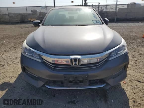 2016 Honda Accord EX-L with VIN 1HGCR2F87GA013846, listed as a Copart auction lot 64591525 with 58,218 mi miles and Salvage title. Bid and sale history available at DreamBid. Image 5.