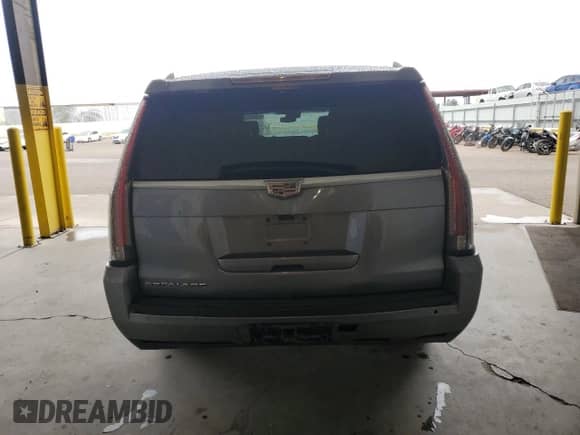 2018 Cadillac Escalade ESV Platinum with VIN 1GYS4KKJ3JR173520, listed as a Copart auction lot 64992735 with Not provided miles and Salvage title. Bid and sale history available at DreamBid. Image 6.