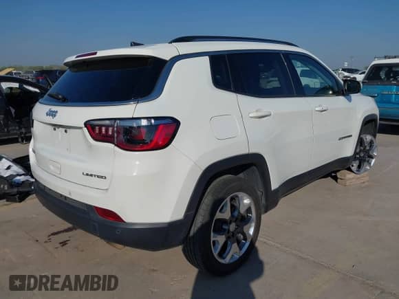 2021 Jeep Compass Limited with VIN 3C4NJCCB1MT514255, listed as a IAAI auction lot 43130803 with 95,253 mi miles and . Bid and sale history available at DreamBid. Image 4.