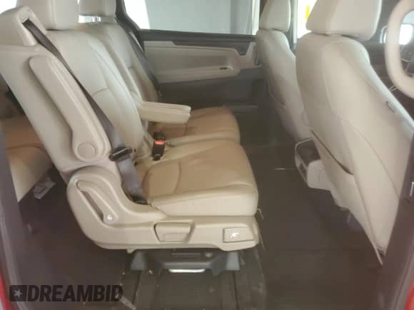 2023 Honda Odyssey EX-L с VIN 5FNRL6H65PB063178, выставлен на аукционе Copart как лот 70893335 с пробегом 24 425 миль миль и Списание • Salvage title. История ставок и продаж доступна на DreamBid. Изображение 11.