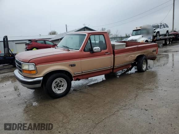 1994 Ford F-150 z VIN 1FTEF14N4RLB50916, wystawiony jako Copart lot #51851865 z przebiegiem 209 492 mil mil oraz Szkoda całkowita • Salvage title. Historia ofert i sprzedaży dostępna na DreamBid. Obrazek 1.