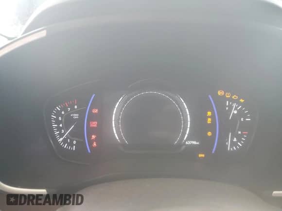 2020 Hyundai Santa Fe Limited с VIN 5NMS53AA2LH283735, выставлен на аукционе Copart как лот 63478585 с пробегом 63 798 миль миль и Списание • Salvage title. История ставок и продаж доступна на DreamBid. Изображение 9.