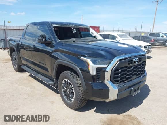 2022 Toyota Tundra SR5 with VIN 5TFLA5DB1NX036023, listed as a IAAI auction lot 42572286 with 51,073 mi miles and . Bid and sale history available at DreamBid. Image 1.