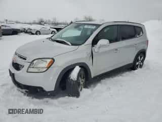 2014 Chevrolet Orlando with VIN KL77P2EK4EK507427, listed as a Copart auction lot 87641825 with 138,625 mi miles and Clean title. Bid and sale history available at DreamBid. Image 1.