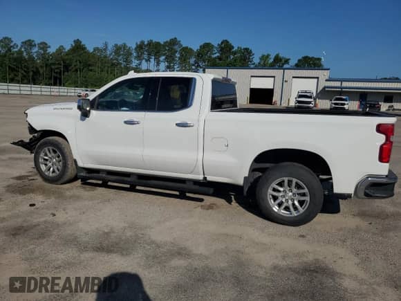 2019 Chevrolet Silverado 1500 with VIN 1GCRWEED1KZ325219, listed as a Copart auction lot 59885885 with 114,371 mi miles and Salvage title. Bid and sale history available at DreamBid. Image 2.