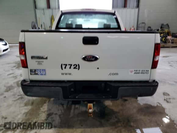 2008 Ford F-150 XL with VIN 1FTRW12W48FB08028, listed as a Copart auction lot 85556075 with 108,973 mi miles and Non repairable. Bid and sale history available at DreamBid. Image 6.