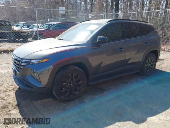 2023 Hyundai Tucson XRT with VIN KM8JFCAE6PU209966, listed as a IAAI auction lot 41761531 with 31,788 mi miles and . Bid and sale history available at DreamBid. Image 2.