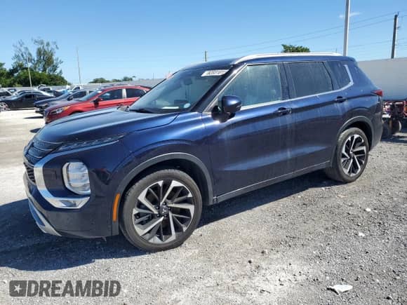 2022 Mitsubishi Outlander SEL with VIN JA4J4VA86NZ008949, listed as a Copart auction lot 82031015 with 54,623 mi miles and Non repairable. Bid and sale history available at DreamBid. Image 1.