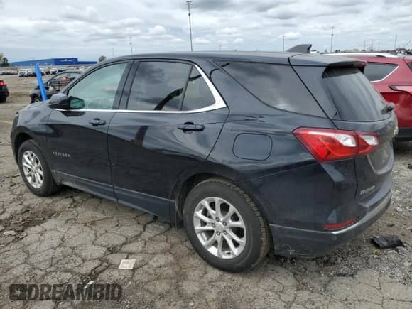 2020 Chevrolet Equinox LT with VIN 2GNAXJEV9L6137774, listed as a Copart auction lot 86677805 with 46,540 mi miles and Non repairable. Bid and sale history available at DreamBid. Image 2.