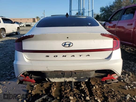 2022 Hyundai Sonata SEL с VIN KMHL14JA4NA214754, выставлен на аукционе Copart как лот 71982575 с пробегом Не указан миль и Списание • Salvage title. История ставок и продаж доступна на DreamBid. Изображение 6.