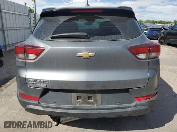2021 Chevrolet TrailBlazer LS with VIN KL79MNSL3MB093068, listed as a Copart auction lot 63752455 with 63,316 mi miles and Salvage title. Bid and sale history available at DreamBid. Image 6.