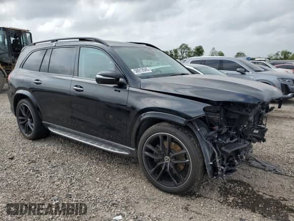 2024 Mercedes-Benz GLS 580 z VIN 4JGFF8FE9RB268407, wystawiony jako Copart lot #50912645 z przebiegiem 8 082 mil mil oraz Szkoda całkowita • Salvage title. Historia ofert i sprzedaży dostępna na DreamBid. Obrazek 4.