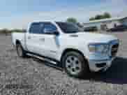 2022 Ram 1500 Big Horn with VIN 1C6SRFFT4NN106200, listed as a Copart auction lot 81138475 with 55,575 mi miles and Salvage title. Bid and sale history available at DreamBid. Image 4.