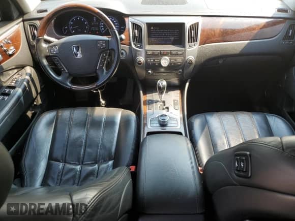 2012 Hyundai Equus Signature с VIN KMHGH4JHXCU051341, выставлен на аукционе Copart как лот 46582205 с пробегом 161 776 миль миль и Чистый • Clean title. История ставок и продаж доступна на DreamBid. Изображение 8.