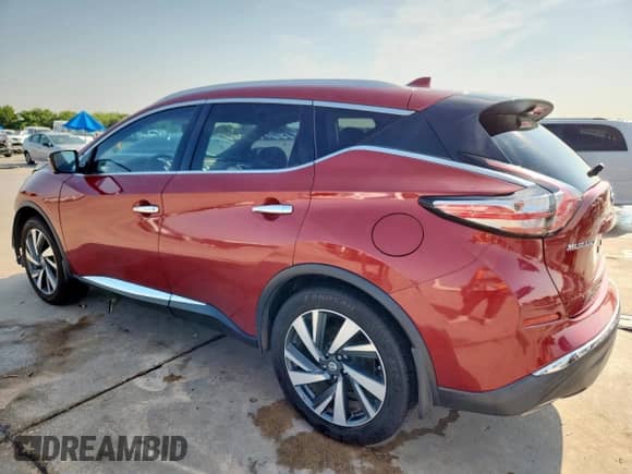 2016 Nissan Murano S with VIN 5N1AZ2MG2GN161598, listed as a Copart auction lot 69610945 with 137,041 mi miles and Clean title. Bid and sale history available at DreamBid. Image 2.