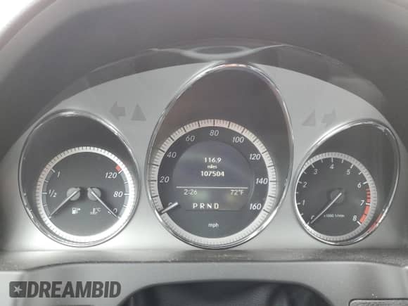 2010 Mercedes-Benz C 300 Sport with VIN WDDGF8BBXAF490834, listed as a Copart auction lot 81494395 with 107,504 mi miles and Salvage title. Bid and sale history available at DreamBid. Image 9.