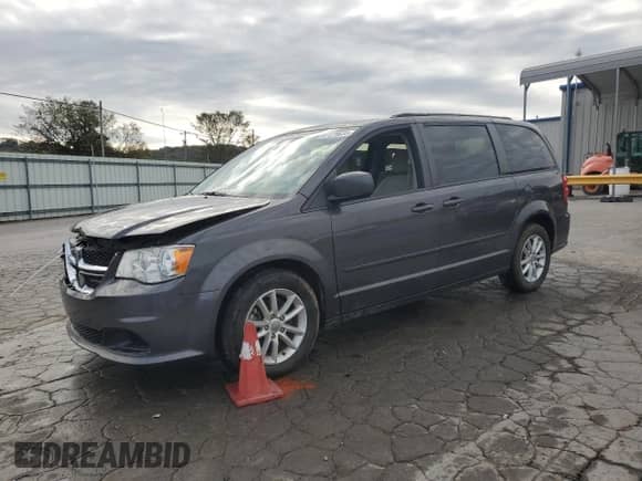 2015 Dodge Grand Caravan SXT z VIN 2C4RDGCG1FR581911, wystawiony jako Copart lot #87279635 z przebiegiem 136 076 mil mil oraz Szkoda całkowita • Salvage title. Historia ofert i sprzedaży dostępna na DreamBid. Obrazek 1.