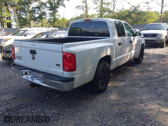 2005 Dodge Dakota SLT with VIN 1D7HW48N95S287753, listed as a IAAI auction lot 42806103 with 166,000 mi miles and . Bid and sale history available at DreamBid. Image 4.