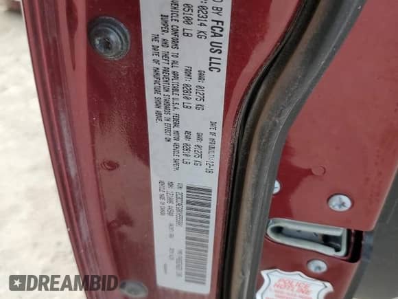 2019 Chrysler 300 Limited с VIN 2C3CCAEG8KH555801, выставлен на аукционе Copart как лот 68255635 с пробегом 75 042 миль миль и Списание • Salvage title. История ставок и продаж доступна на DreamBid. Изображение 13.