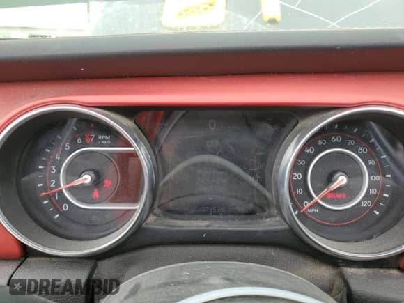 2020 Jeep Wrangler Rubicon with VIN 1C4HJXCG6LW240110, listed as a Copart auction lot 46128815 with 40,715 mi miles and Salvage title. Bid and sale history available at DreamBid. Image 9.