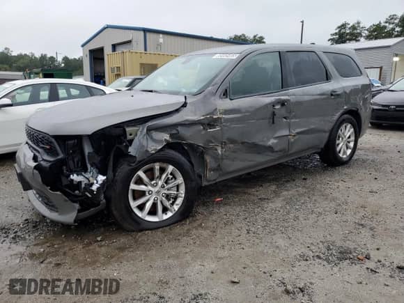 2025 Dodge Durango GT with VIN 1C4RDHDG2SC533406, listed as a Copart auction lot 68445465 with 9,316 mi miles and Salvage title. Bid and sale history available at DreamBid. Image 1.