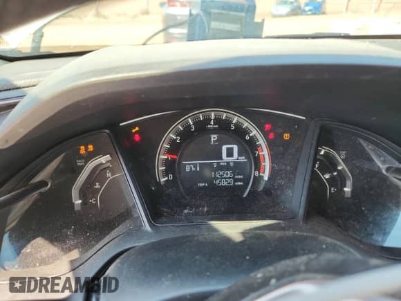 2016 Honda Civic LX with VIN 19XFC2F59GE083509, listed as a Copart auction lot 69938415 with 112,506 mi miles and Salvage title. Bid and sale history available at DreamBid. Image 9.