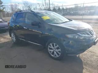 2011 Nissan Murano SV with VIN JN8AZ1MW9BW181392, listed as a IAAI auction lot 41672019 with 114,472 mi miles and . Bid and sale history available at DreamBid. Image 1.