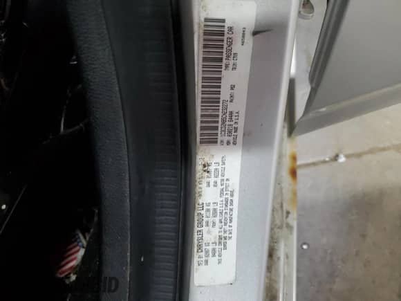 2012 Dodge Avenger SE с VIN 1C3CDZAB5CN232272, выставлен на аукционе Copart как лот 53441975 с пробегом 115 770 миль миль и На запчасти • Non repairable. История ставок и продаж доступна на DreamBid. Изображение 12.