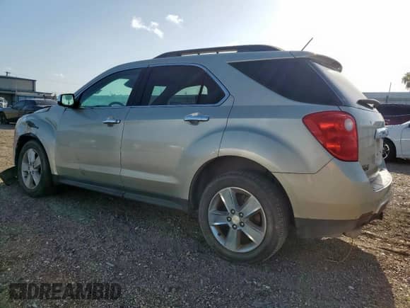 2015 Chevrolet Equinox LT with VIN 2GNFLCE37F6259937, listed as a Copart auction lot 59780425 with 133,473 mi miles and Salvage title. Bid and sale history available at DreamBid. Image 2.